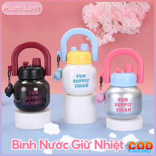800ML Bình Nước Nhựa Cầm Tay,Cốc Có Dung Tích Lớn Và Hình Dáng đáng Yêu,Trẻ Em đi Học Uống Nước Dùng