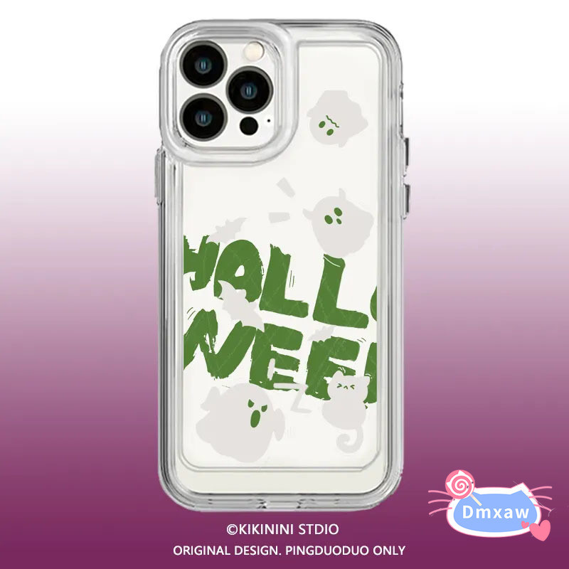 Phim Hoạt Hình Dễ Thương Halloween Ma Ốp lưng Không Có Gì Điện Thoại 3 3A Pro 2 2A Plus 1 CMF 1 5G 4G Vỏ Bảo Vệ Camera Ốp Lưng Mềm Trong Suốt