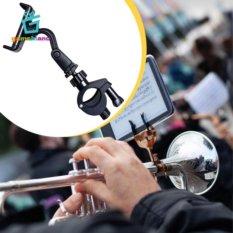 Kẹp Đế Điện Thoại Cho Lyre Nhạc, Giá Đỡ Có Thể Điều Chỉnh Cho Saxophone Và Trumpet Performance