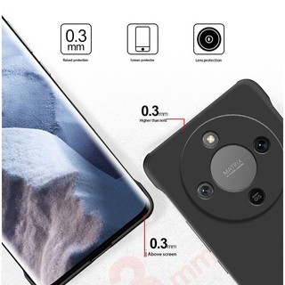 Vỏ Honor X9d 5G Cho Honor X9d X 9d HonorX9d 5G 2025 Chống Sốc Không Khung Matte Cứng PC Ốp lưng Đơn Giản Chống Vân Tay Bảo Vệ Mặt Sau Cặp Đôi