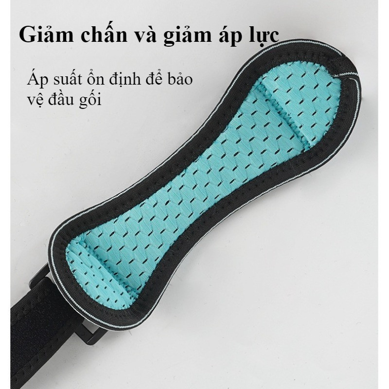 Đai Bảo Vệ Đầu Gối Thể Thao - Silicon Ôm Sát Xương Bánh Chè, Giảm Chấn Thương & Đau Khi Vận Động