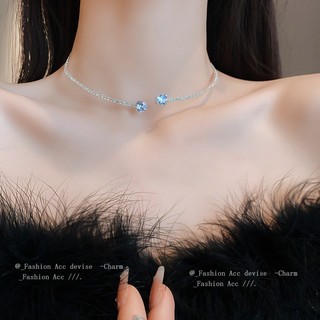 Dây chuyền zircon thời trang, thiết kế tối giản, phù hợp khí chất thanh lịch