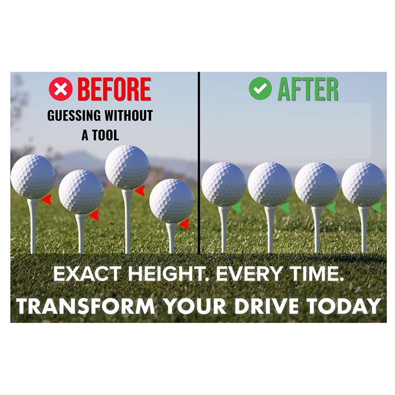 Công cụ có thể điều chỉnh độ cao Tee Golf cho phù hợp