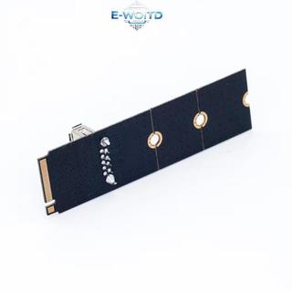 E-WOITD NGFF M2 sang PCI E X16 Khe cắm PCIe Riser Adapter Thẻ khai thác Thẻ khai thác GPU mở rộng tốc độ cao Thiết lập khai thác E-WOITD