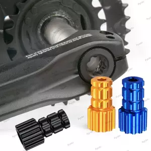 PYCOU Xe Đạp Crank Remover, Giá Đỡ Dưới Công Cụ Nắp Vít Cờ Lê Quay Dụng Cụ Loại Bỏ, Công Cụ Nắp Cánh Tay Cao Cấp Cờ Lê Vít Chắc Chắn Crankset Dụng Cụ Sửa Chữa XTR M9100