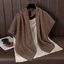 Khăn trùm đầu vải lanh Cotton BRBRAA, Khăn quàng cổ vuông màu trơn 90x90cm, Phụ kiện túi ngủ nữ mềm mại thoáng khí thời trang