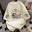 （Giao hàng 24h）Angela Áo thun chữ thêu nữ kiểu hàn quốc form rộng tay lỡ cổ tròn cotton mát - hè hot trend in cách dễ#34