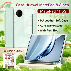 Ốp lưng Huawei MatePad Mini 8.8 inch Có khe cắm bút Bảo vệ từ tính MatePad Pad 11.5S Ốp lưng MatePad 11.5 inch có mặt sau trong suốt