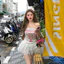 Milyfashion Mùa Hè Phong Cách Mới Dễ Thương Kem In Ống Top Ngắn Top Trắng Ren Viền Tất Cả Trận Đấu Mỏng Hơn Nhìn VVKA