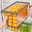 Cheenm 1 Nhựa Trong Suốt Tủ Lạnh Hộp Bảo Quản Nhà Bếp Tủ Lạnh Tổ Chức Cho Rau Củ Quả Trứng Thực Phẩm Gia Đình Tươi Hộp Đựng VN