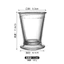 Kính Dọc Bia Ly Đơn Giản ins Phong Cách Giá Trị Cao Cốc Nước Gia Đình Nước Trái Cây Uống Cốc Sữa Cà Phê VNV5