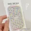 Màu Sắc Tiếng Anh Chữ Dán Dopamine Mắt Góc Mặt Trang Điểm Trẻ Em Dễ Thương Dán Móng Tay Số Miếng Dán Làm Móng Tay 26.6.12