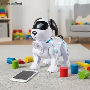 AA Tương Tác Robot Chó Đồ Chơi Điện Tử Có Thể Lập Trình Đi Bộ Điều Khiển Cảm Ứng Cho Trẻ Em Quà Sinh Nhật VN