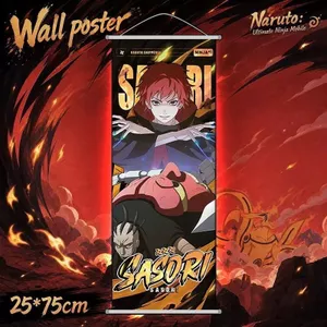 Tranh Treo Tường Naruto Sasuke Naruto Watergate Kakashi Hàng Hóa Cuộn Hai Chiều Poster 6.16