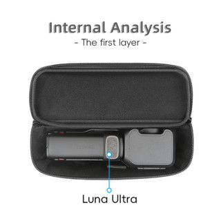 Dành Cho Insta360 Luna Ultra Túi Bảo Quản Tất Cả Các Bộ Tròn Chống Bắn Thủy Thủ Mang Theo Cầm Tay Luna Camera Phụ Kiện