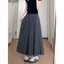 Kích thước lớn Yamamoto Culottes Eo cao ôm hơn trông rộng rãi thoải mái Quần ống rộng thông thường