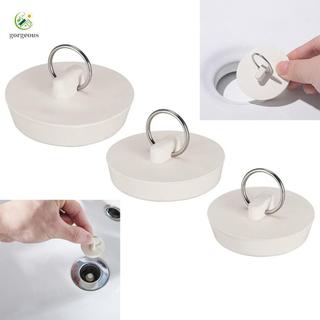 [FUXIN]Durable Rubber Drain Stopper 3 Piece Set Suitable for Bathroom and Kitchen Sinks