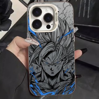 Ốp Điện Thoại Anime Dragon Ball Cho Xiaomi Redmi Note 15 14 13 Pro Plus Note 11 11S Note15 Laser Cứng IMD Vỏ Chống Va Đập Chống Sốc Dễ Thương Chống Rơi Vỏ Mạ Điện
