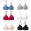 KIKIN Supportive Push Up Bra Lift Control Nylon Brassiere Mịn màng để mặc hàng ngày Thể thao