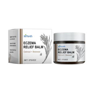 Ximonth 57g Bột Yến Mạch Tự Nhiên Sáp Ong Dưỡng Ẩm Giảm Dưỡng Ẩm Nhẹ Nuôi Dưỡng Nhạy Cảm Khô Nỉ Da Toàn Thân Kem Massage