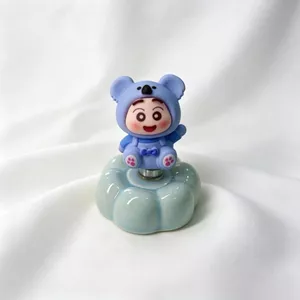 Jingdezhen Gốm Zhuanzhuan Hoạt Hình Mới Thành Phố Động Vật Shin-Chan Búp Bê diy Nhựa Món Quà Dễ Thương Cho Bạn Gái Bạn Bè Tốt 26.3.22