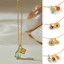 Shuling Nhiều Màu Sắc Zircon DIY Lấp Lánh Đá Quý Đa Năng Vòng Cổ Nữ