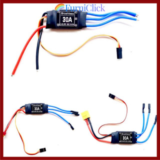 [Còn hàng] Bộ điều khiển tốc độ điện tử FURNICLICK, ESC không chổi than đầu chuối 30A 40A 3.5MM, Bộ phận máy bay RC cắm T dễ dàng sử dụng cho máy bay trực thăng RC FPV