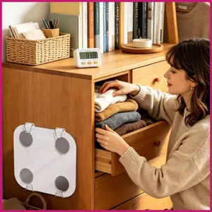 Giá đỡ cân cho tường phòng tắm 8 miếng Giá đỡ cân dính dọc Giá đỡ lưu trữ trọng lượng cho cửa hàng nhà bếpidaevn