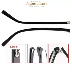 IAPPORTUNIA Chân thay thế Dụng cụ sửa chữa răng phẳng Phụ kiện kính mắt chống trượt