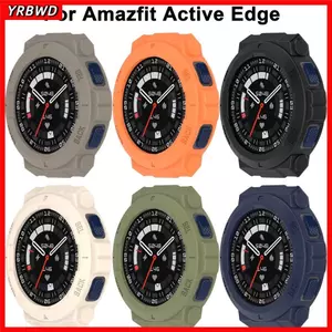 YRBWD Bảo Vệ, Khung Đồng Hồ Thông Minh Edge Shell, Ốp Lưng Mềm TPU Phụ Kiện Bảo Vệ Màn Hình Cho Amazfit Active Edge