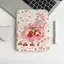 Gương gấp mini họa tiết anh đào gấu hoa nhí pastel gương makeup