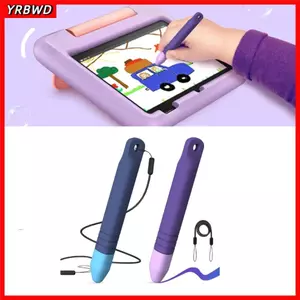 Bút cảm ứng thân thiện với trẻ em YRBWD, Màn hình cảm ứng Bút cảm ứng Máy tính bảng dành cho trẻ em, với Tether chống mất Chống cuộn tất cả các thiết bị màn hình cảm ứng Bút điện dung