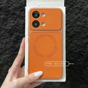 Thích hợp cho Redmi POCO X8Por Max Ốp điện thoại họa tiết vải lanh từ tính doanh nghiệp đơn giản POCO X8Por Cặp đôi Vỏ mềm chống sốc