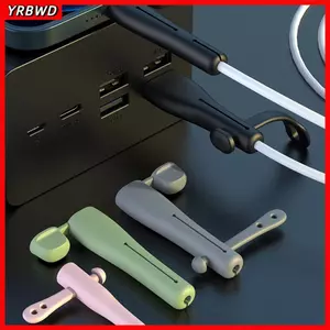 YRBWD Silicone Chống Bụi Nắp Bảo Vệ Phụ Kiện Cáp Tổ Chức Cho 13 12 Cáp