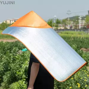 Mũ hái trà YUJUNI, Mũ che nắng cực lớn, Mũ tre dày chống nắng & tia cực tím Mũ tre dày ngoài trời trồng trọt khô