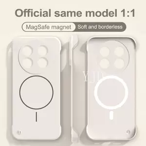 Ốp Lưng Cho Huawei Nova 15 Max Soft Touch Siêu Mỏng Không Biên Giới Thu Hút Từ Tính Vỏ Điện Thoại Chống Rơi