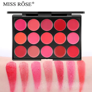 son bóng chính hãng son bóng lì lâu trôi MISS ROSE15 Màu Son Môi Lipboard Trang Điểm Nhung Matte Matte Tăng Cường Da Dưỡng Ẩm Môi Bóng Phòng Ngừa