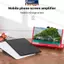 MAKY 10inch 3D Màn Hình Điện Thoại Kính lúp Khuếch Đại Thiết Kế Gấp HD Video Kính Phóng Đại Phim Điện Thoại Thông Minh Braet Giá Đỡ VN