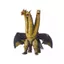 Caesar Ghidorah Rồng ba đầu Quái vật cao su mềm Godzilla Ultimate Battle Monster Rồng ba đầu Chiều cao 18cm