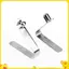 10 Chiếc Chụp Loing Kayak Mái Chèo Lò Xo Kẹp Lều Cực Đơn Nút Mái hiên Đi Bộ Hình Chữ V Ống Lò Xo Bên Trong Định Vị Kính Thiên Văn Lò Xo Kẹp 5-5.5mm