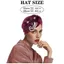 SHUPUN Đính Hạt Mũ Turban, Ngọc Trai Thoáng Khí Đính Hạt Đầu Hoa Quấn, Hợp Thời Trang Nhẹ Co Giãn Mũ Bonnet Nữ