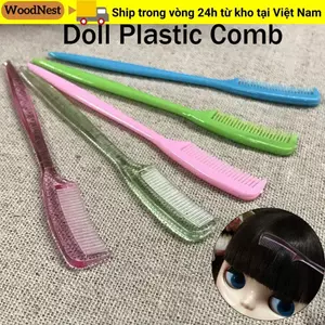 GỖ 5 Chiếc Lược Nhựa, Lược Lông Mi 9cm / 10.3cm / 7.5cm Trong Suốt, Búp Bê Dễ Thương Mini Lược BJD Doll / 1 / 3 1 / 4 1 / 6 1 / 8 Búp Bê