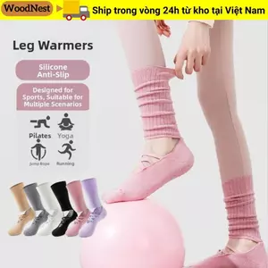 Tất tập Yoga WOODNEST, Tất Pilates thoáng khí thấm hút mồ hôi, Tất tay cầm quây chống trượt thông thường trên phố Harajuku