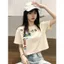 In Hình Áo Thun Tay Ngắn Phong Cách Ngắn Crayon Shin-Chan Hoạt Hình Mùa Hè Nữ Rời Top Nữ Cotton Nguyên Chất