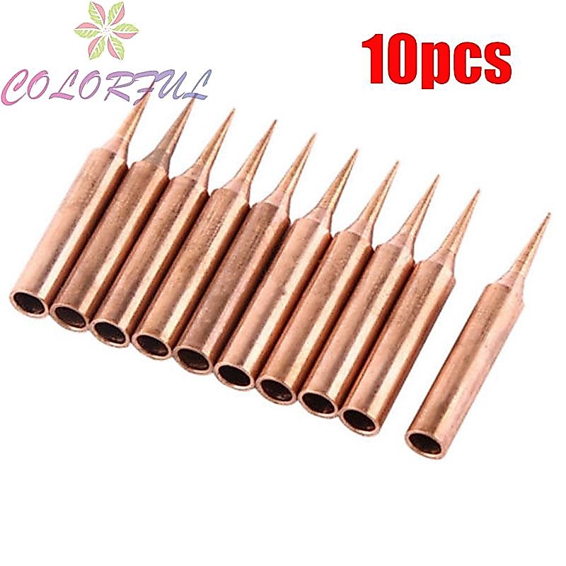 Set 10 đầu mũi hàn thay thế bằng đồng chuyên dụng chất lượng cao