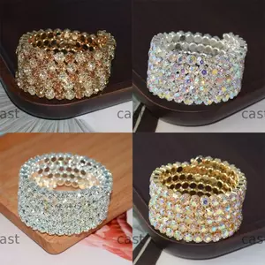 CAST Tay Cổ Tay Nẹp Trang Sức Cô Dâu Thời Trang Cho Nữ Vòng Tay Cưới