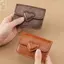 Hộp đựng thẻ ROLY, Ví đựng thẻ Mini hình trái tim nhiều thẻ, Túi đựng tiền mặt bằng da PU nhẹ Du lịch