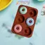 TMOY 6 Lỗ Silicon Bánh Donut Khuôn Bagel Chảo Non Sti Nướng Chịu Nhiệt Khuôn Làm Bánh Donut Chảo Dụng Cụ Nướng Bánh TMOY