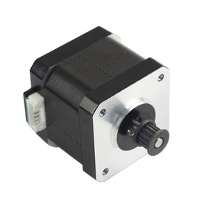 Động cơ truyền động ròng rọc định giờ BTM cho đường ray máy in 3D thay thế 42 phần với thân vuông Tấm gắn bạc 4 dây Cabel