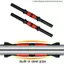 XOITOP 1 Cặp Quả Tạ Vít Đai Ốc Thiết Kế Chủ Đề Sâu Quả Tạ Spinlo Cổ Tròn Hình Dấu Sao Dễ Dàng Lắp Đặt / Loại Bỏ Thể Dục VN
